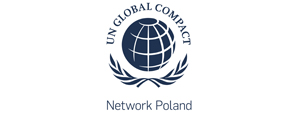 Logotyp UN Global Compact Network Poland